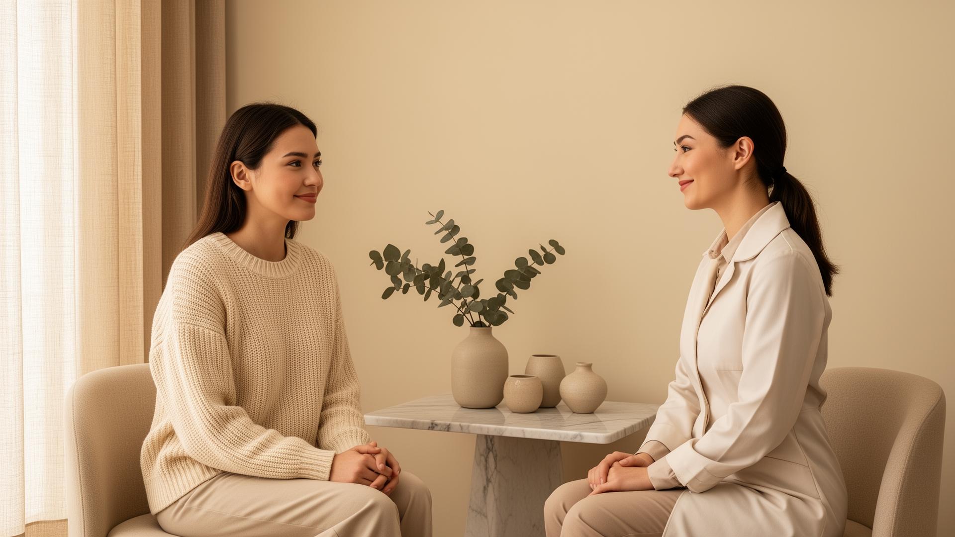 Wellness and IV therapy consultation at Amor House
