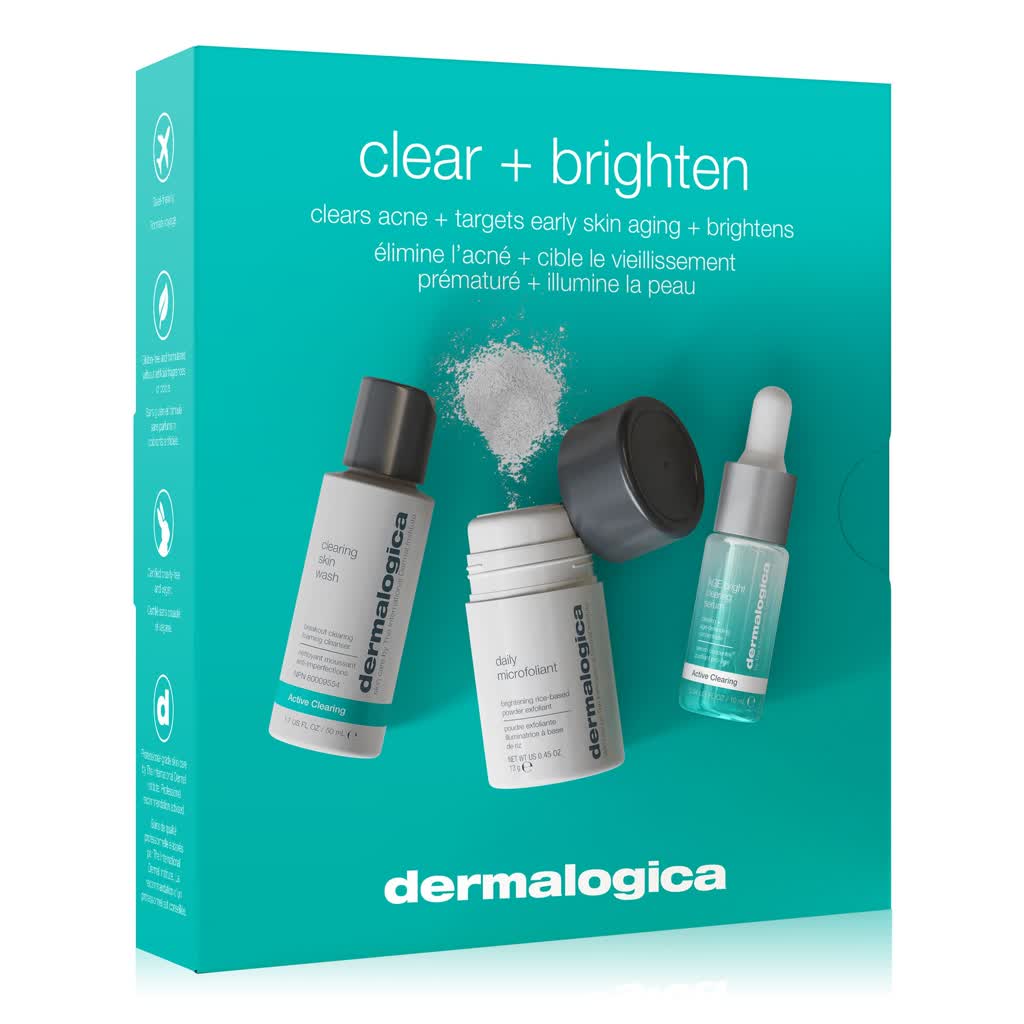 Dermalogica Clear + Brighten Kit — kit