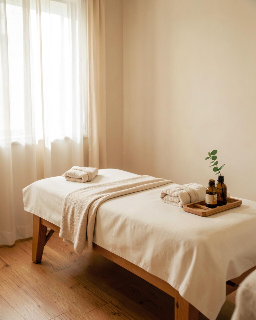 Longevity Massage treatments at Amor House